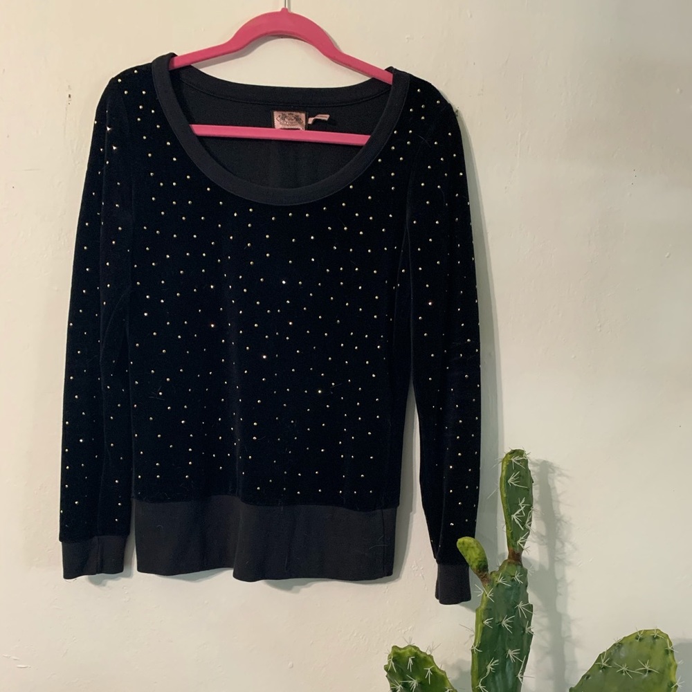 Juicy couture velour sweatshirt